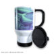 BibbArt Flow Whales Jbay Travel mug, flask, humpback, Jeffreys bay